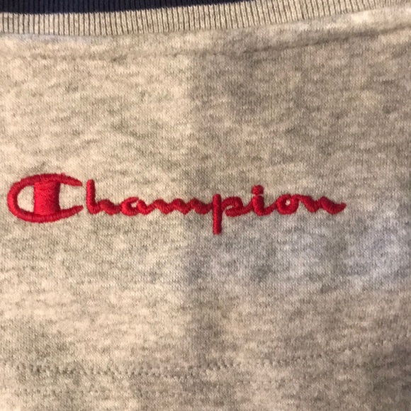 Like new! Champion fleece lined athletic jacket - Picture 10 of 11